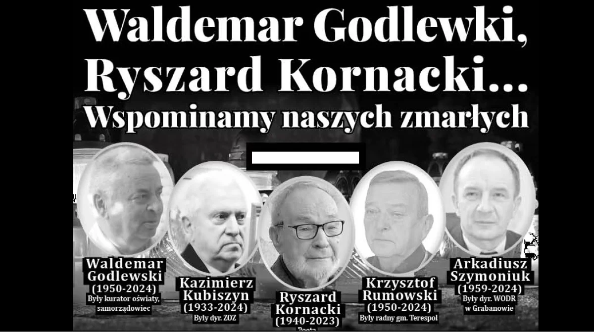 Wspominamy tych, którzy odeszli - Zdjęcie główne