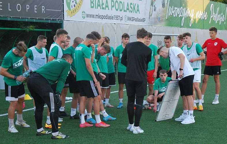 Pierwszy trening Podlasia w obiektywie Cezarego Hince (zdjęcia) - Zdjęcie główne