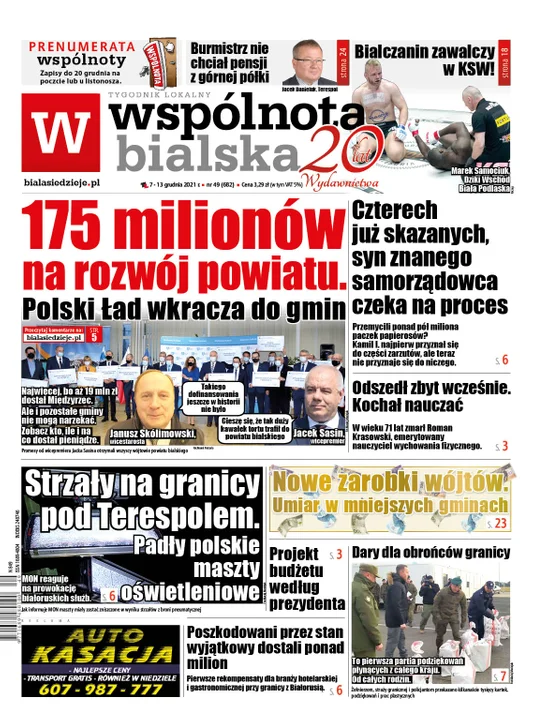 Najnowszy numer Wspólnoty Bialskiej - Zdjęcie główne