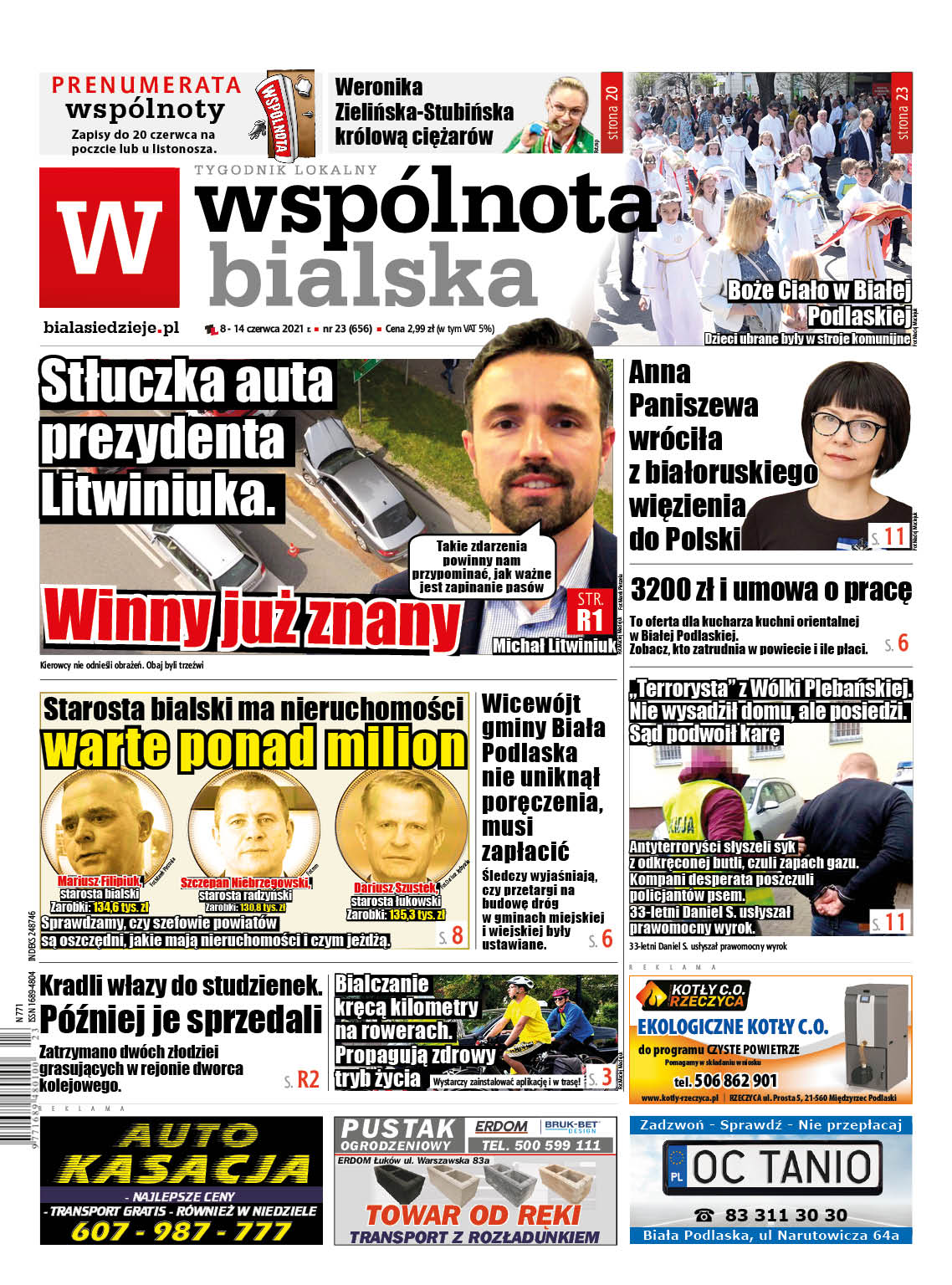 Najnowszy numer Wspólnoty Bialskiej - Zdjęcie główne