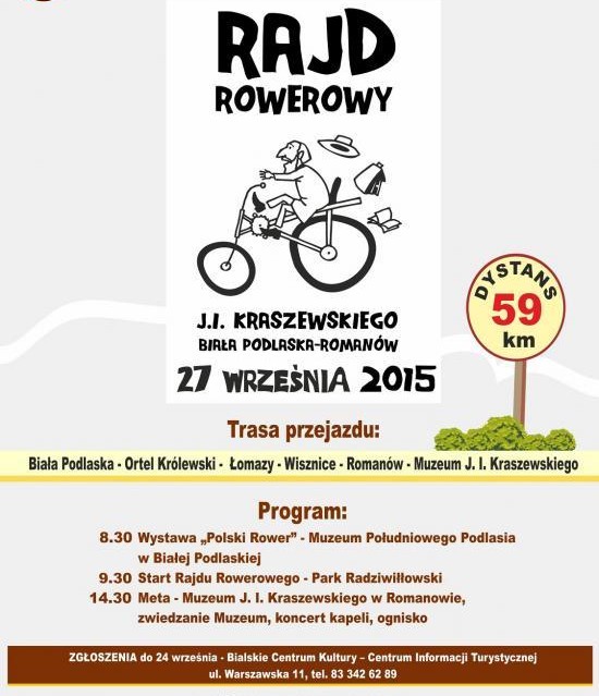 IV Rajd Rowerowy im. J.I. Kraszewskiego - Zdjęcie główne