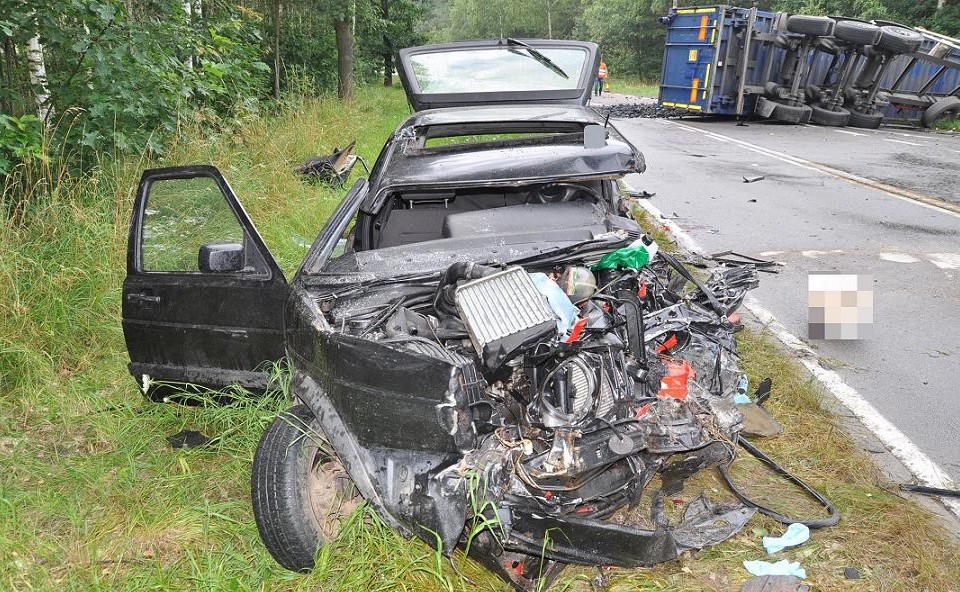 Tragiczny wypadek w miejscowości Ossówka - Zdjęcie główne