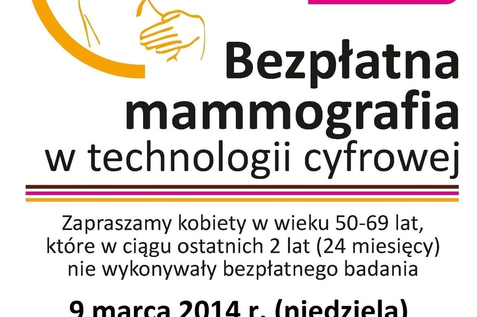 Bezpłatna mammografia na Placu Wolności - Zdjęcie główne