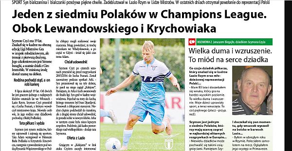 Jeden z siedmiu Polaków w Champions League. Obok Lewandowskiego i Krychowiaka - Zdjęcie główne