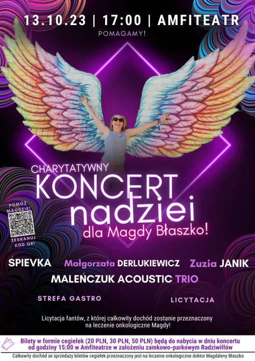 Biała Podlaska: Pomóżmy pani Magdzie wygrać z chorobą. Wyjątkowy, charytatywny koncert - Zdjęcie główne