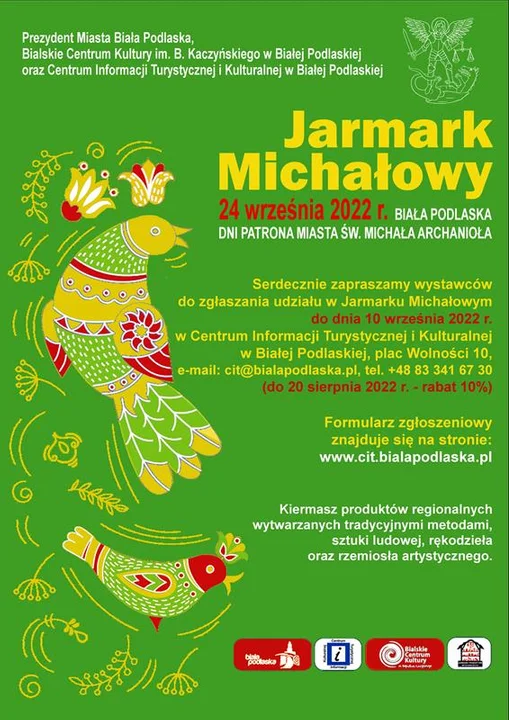 Biała Podlaska : Wystawcy mogą się zgłaszać na Jarmark Michałowy - Zdjęcie główne