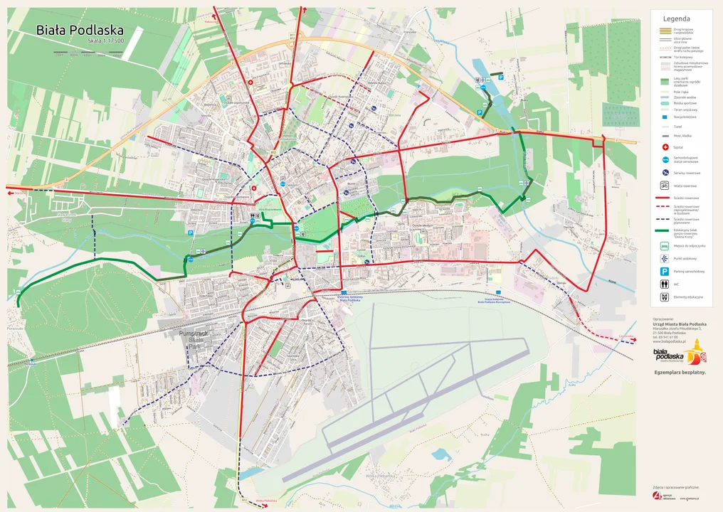Biała Podlaska : Miasto buduje ścieżki rowerowe i chodniki  - Zdjęcie główne