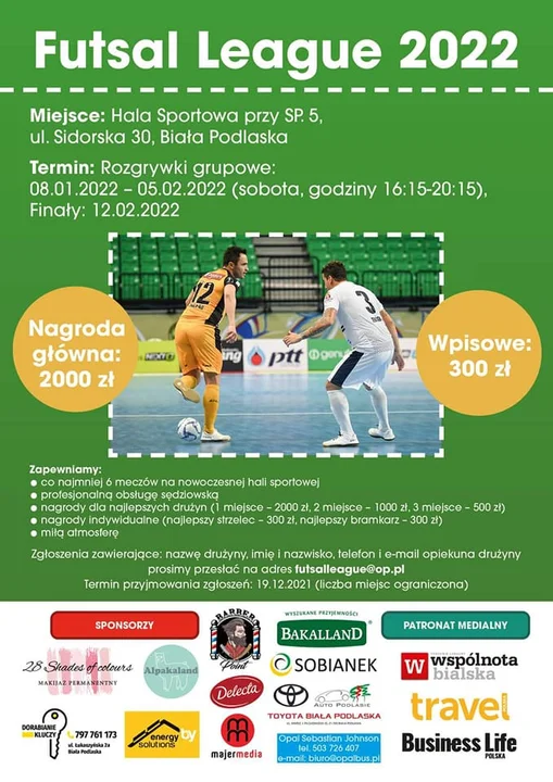  Zaczynamy Futsal League! - Zdjęcie główne