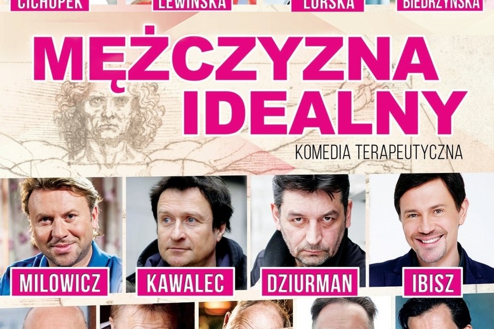 Spektakl "Mężczyzna idealny" - Zdjęcie główne