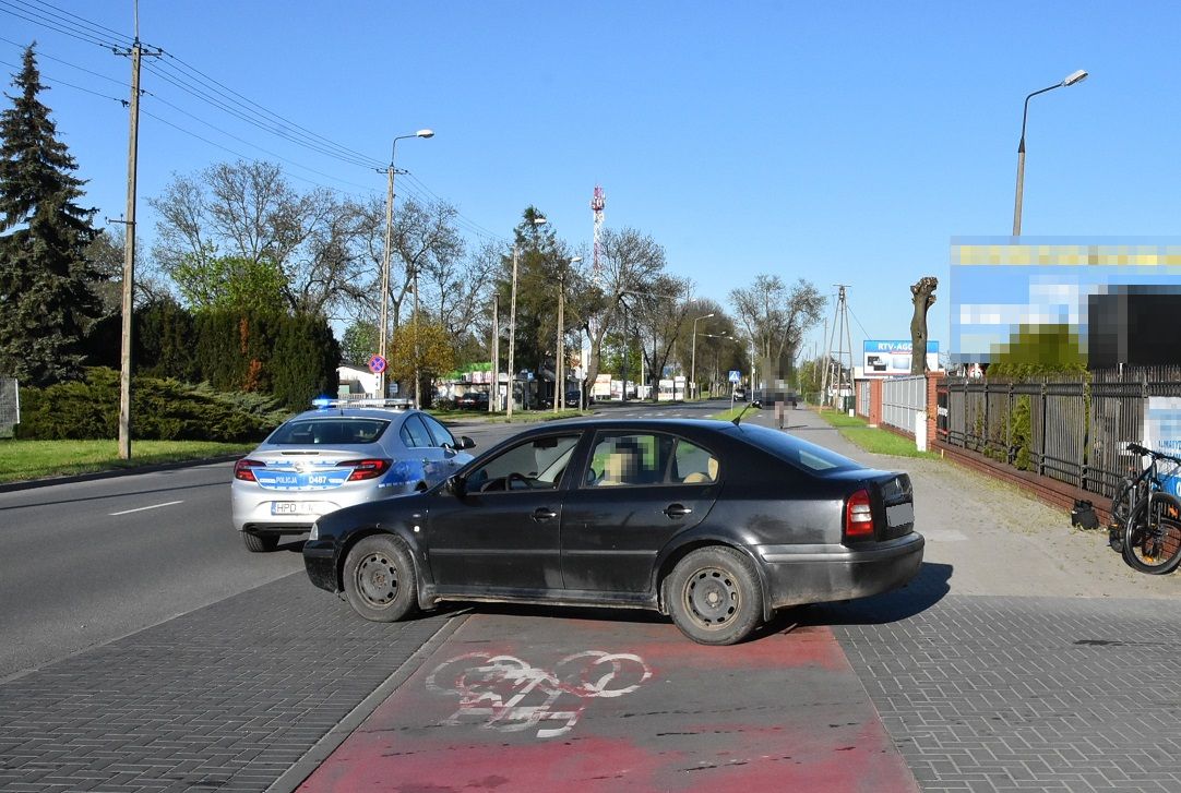 Biała Podlaska: Kierowca skody nie ustąpił mu pierwszeństwa. Rowerzysta trafił do szpitala - Zdjęcie główne