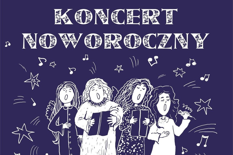 Zaproszenie na koncert noworoczny - Zdjęcie główne