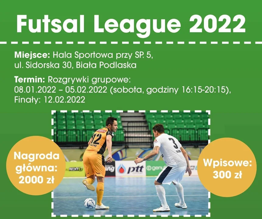Ale będzie Futsal League 2022. Zagrasz? Można wygrać 2000 zł - Zdjęcie główne