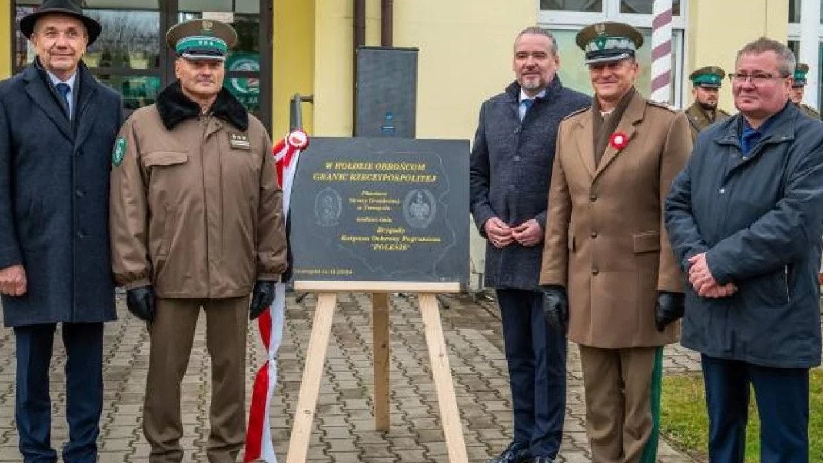 Placówka SG ma imię Brygady KOP "Polesie". W hołdzie obrońcom wschodnich granic RP - Zdjęcie główne