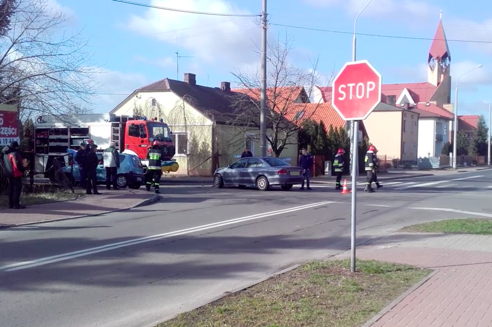 Groźnie wyglądające zderzenie - Zdjęcie główne