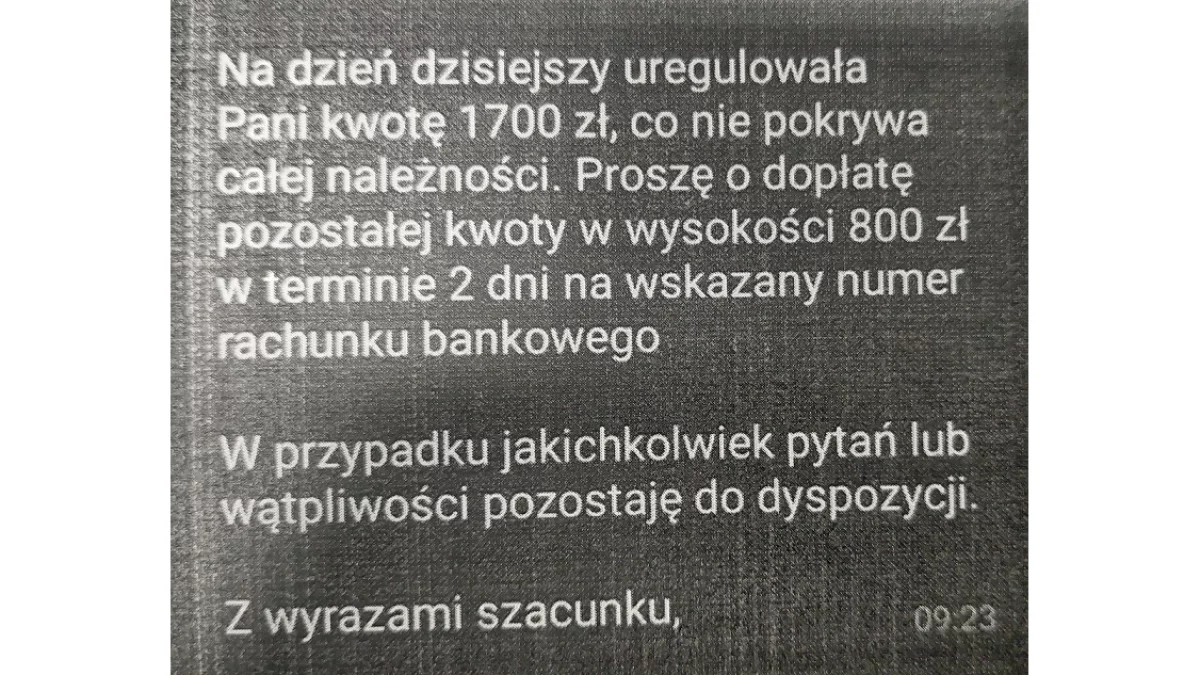 Biała Podlaska: Straciła 1,7 tys. zł w trakcie rozmowy z "adwokatem" - Zdjęcie główne