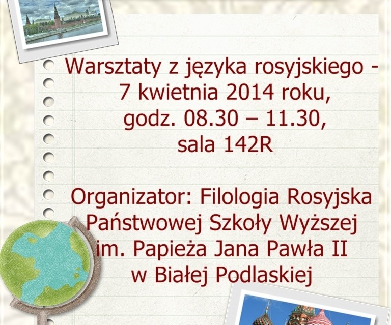 Warsztaty Językowe w PSW - Zdjęcie główne