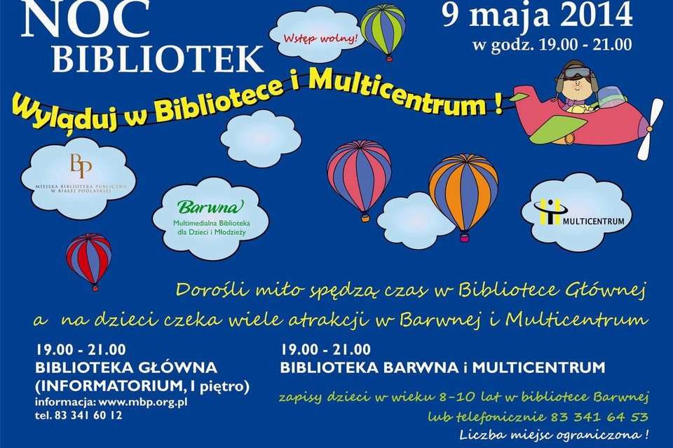 Noc Bibliotek - Zdjęcie główne