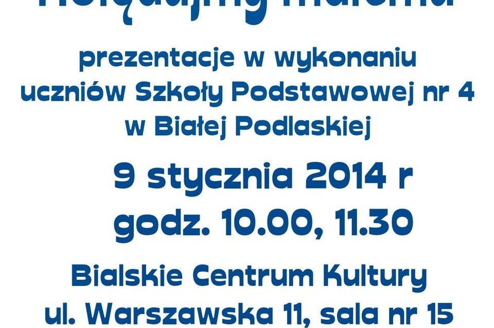 Koncerty kolęd w naszym mieście - Zdjęcie główne