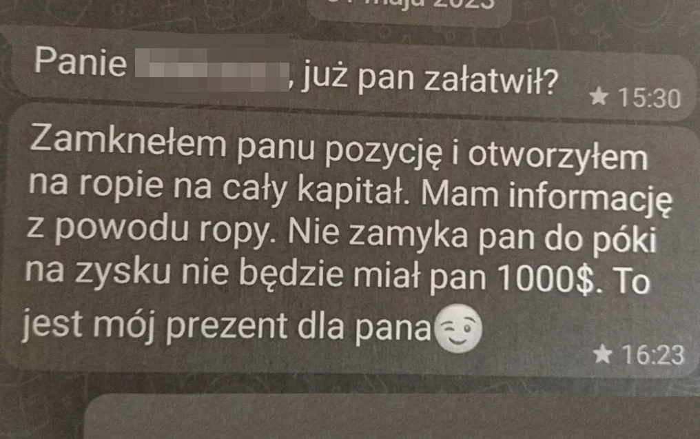 Biała Podlaska: Uwierzył w zysk z surowców. Padł ofiarą oszustów - Zdjęcie główne