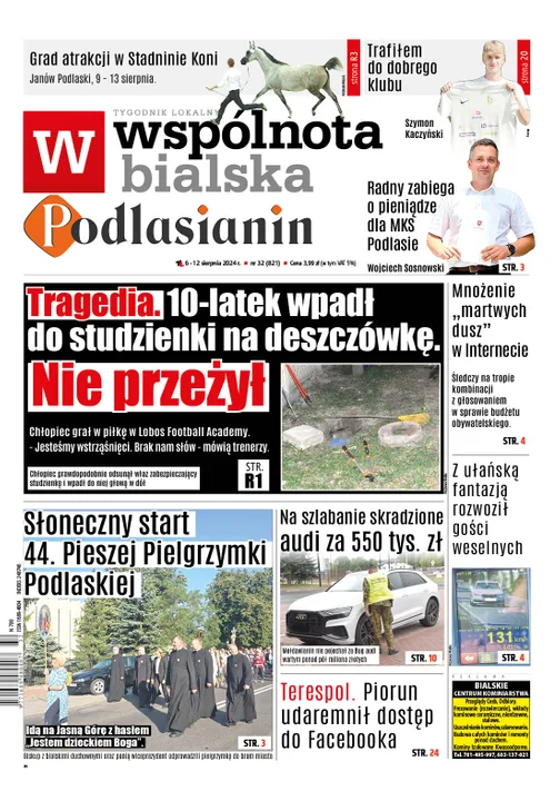 Najnowsze wydanie Wspólnoty Bialskiej (6 sierpnia 2024r) - Zdjęcie główne