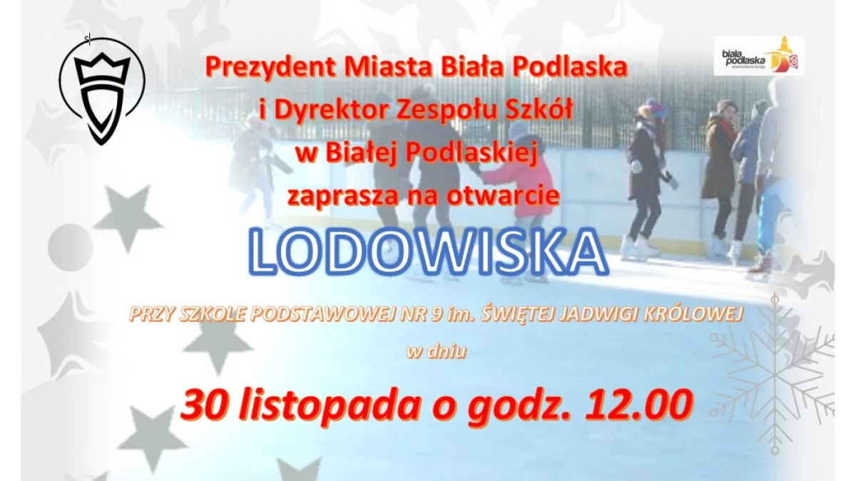 Otwierają lodowisko! - Zdjęcie główne