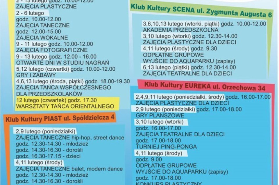 Zima w mieście - ferie w Bialskim Centrum Kultury - Zdjęcie główne