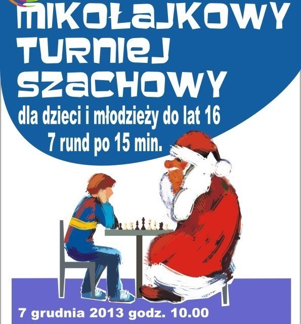 BCK zaprasza na Mikołajkowy Turniej Szachowy - Zdjęcie główne