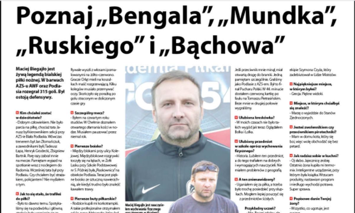 Poznaj "Bengala", "Mundka", "Ruskiego" i "Bąchowa" - Zdjęcie główne