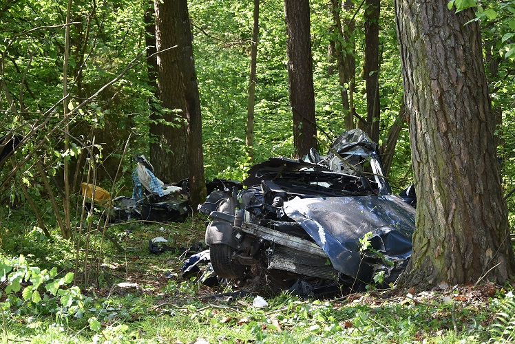 Gmina Drelów: Śmiertelny wypadek w lesie Zahajkach - Zdjęcie główne