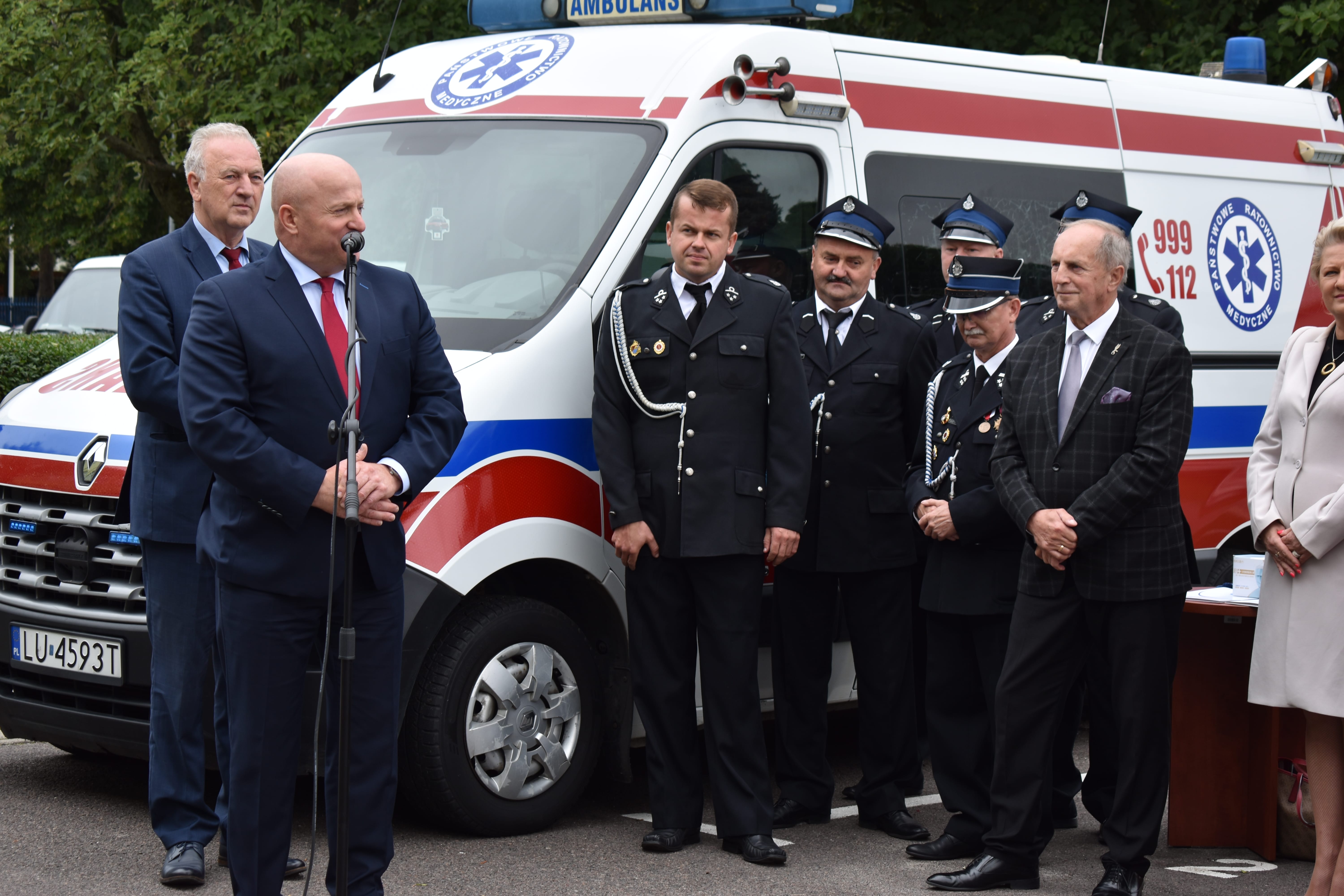 Województwo lubelskie: Strażacy dostali karetki - Zdjęcie główne