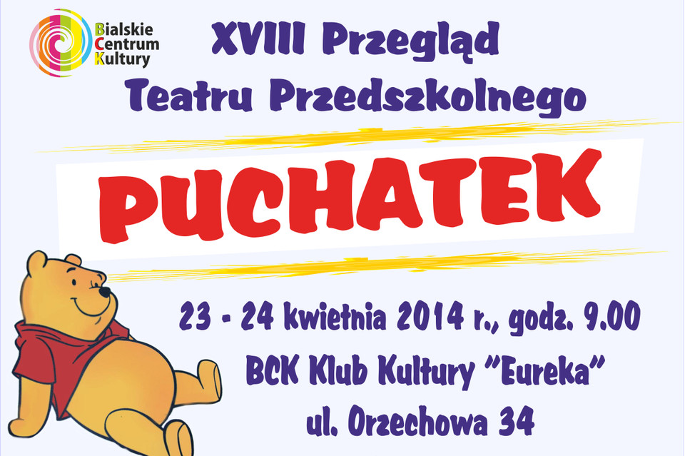 Przegląd Teatru Przedszkolnego - Puchatek - Zdjęcie główne