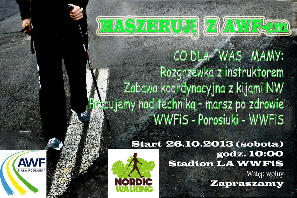 Maszeruję z AWF-em - już w sobotę! - Zdjęcie główne