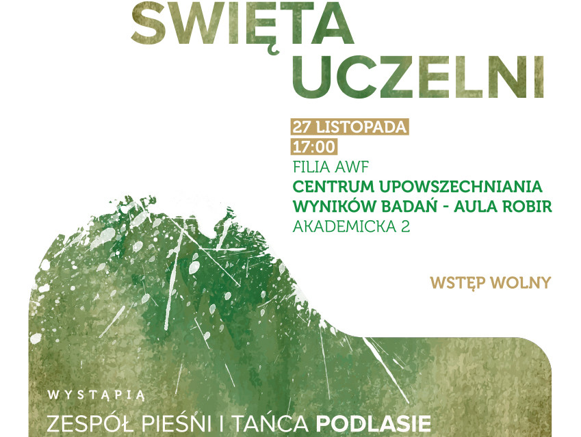 Koncert z okazji Święta Uczelni AWF - Zdjęcie główne