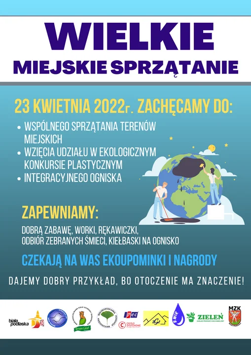 Biała Podlaska : Zbliża się wiosenne sprzątanie miasta. Przyjdź i pomóż - Zdjęcie główne