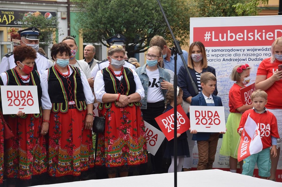 Andrzej Duda przyjechał do Białej Podlaskiej (ZDJĘCIA, WIDEO) - Zdjęcie główne