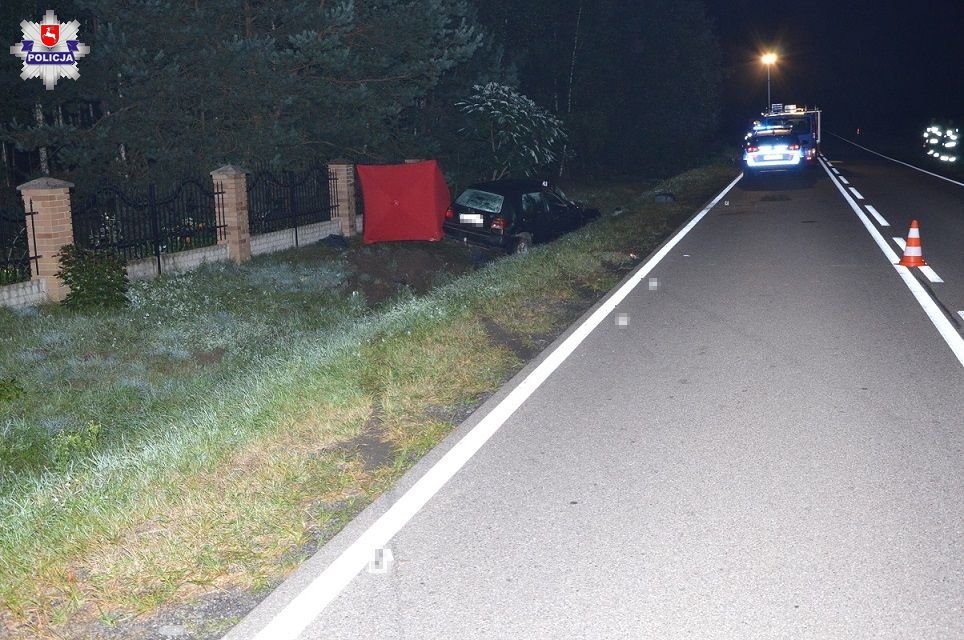 Wypadek ze skutkiem śmiertelnym w Zakalinkach - Zdjęcie główne