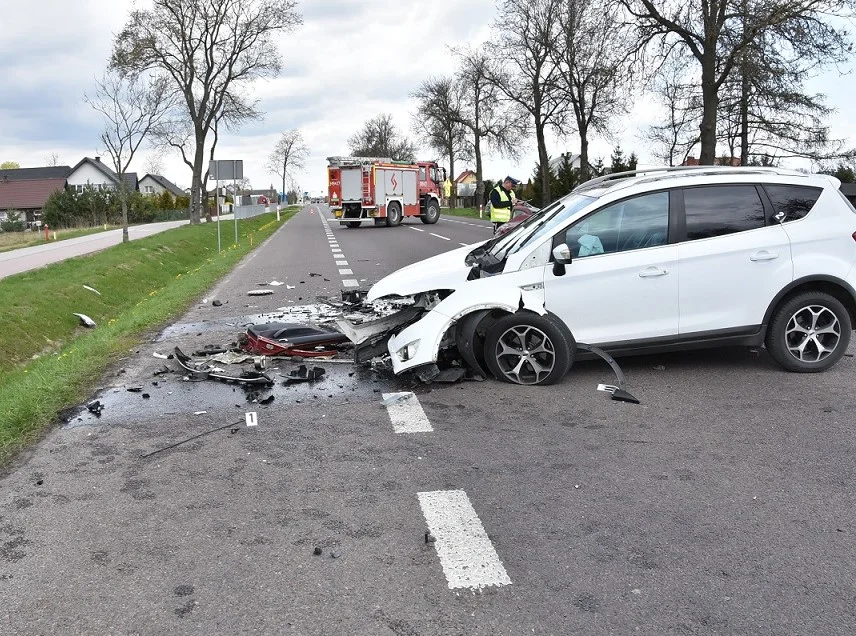 Dwa wypadki drogowe jednego dnia. Są ranni