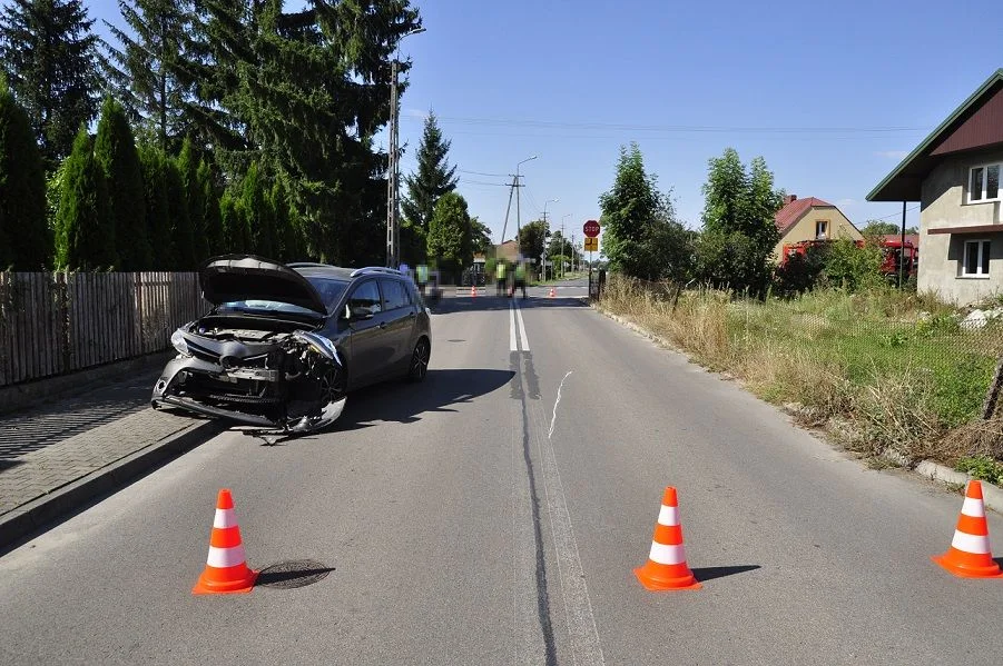 Powiat bialski: Nie ustąpił pierwszeństwa motocykliście - Zdjęcie główne