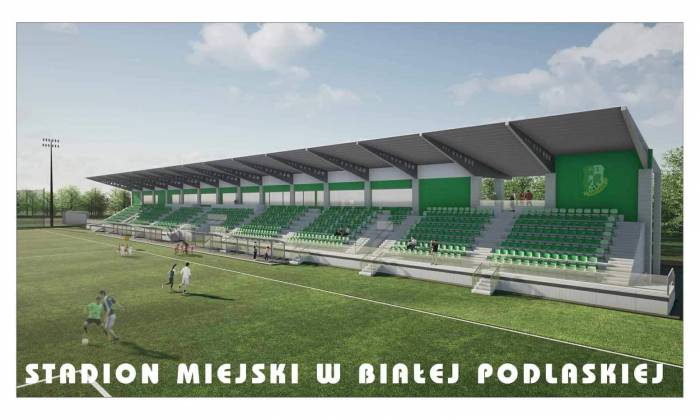 Tak będzie wyglądał bialski stadion (ZDJĘCIA) - Zdjęcie główne