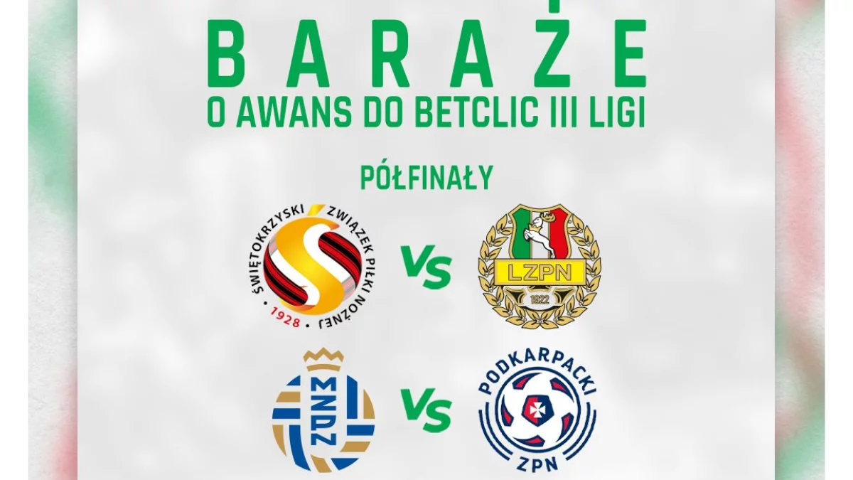 Rozlosowano pary barażowe o awans do Betclic III ligi! - Zdjęcie główne