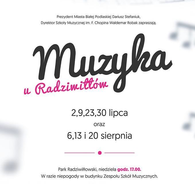 Muzyka klasyczna w Parku Radziwiłłowskim - Zdjęcie główne