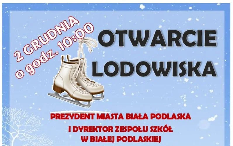 Lodowisko już czeka - Zdjęcie główne