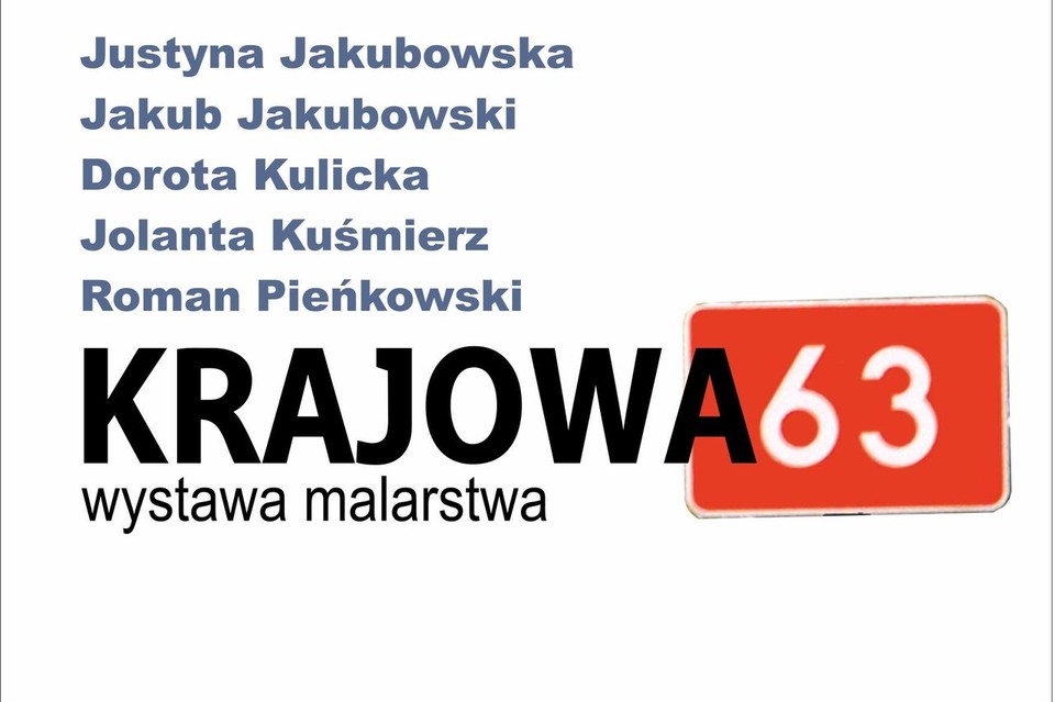 Krajowa 63 - wystawa malarstwa w Galerii Podlaskiej - Zdjęcie główne