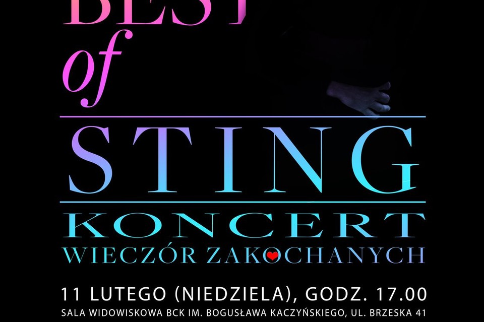 Wieczór zakochanych: Koncert The Best of Sting - Zdjęcie główne