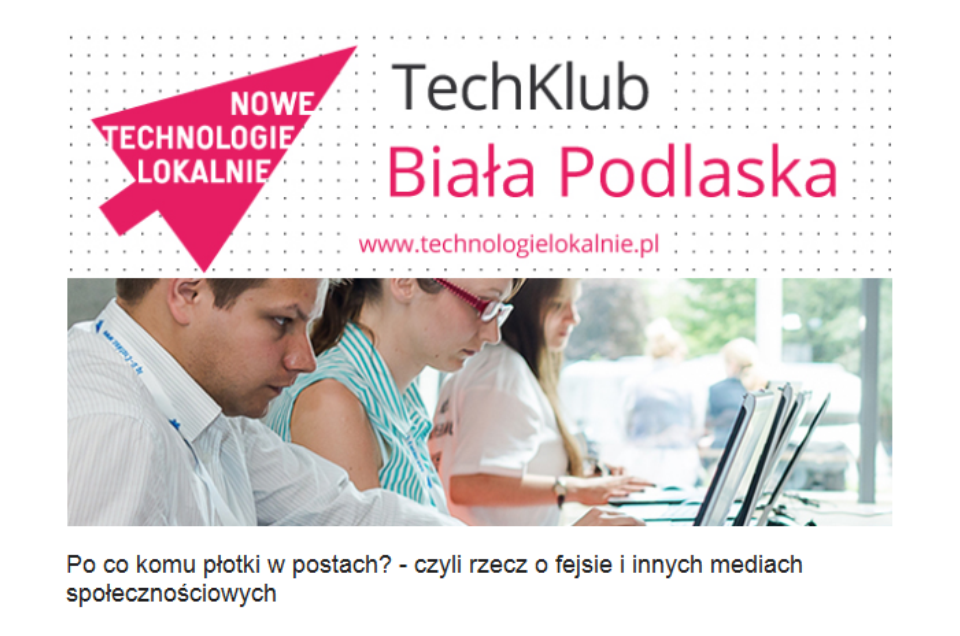 Po co komu płotki w postach? - czyli rzecz o fejsie i innych mediach społecznościowych - Zdjęcie główne