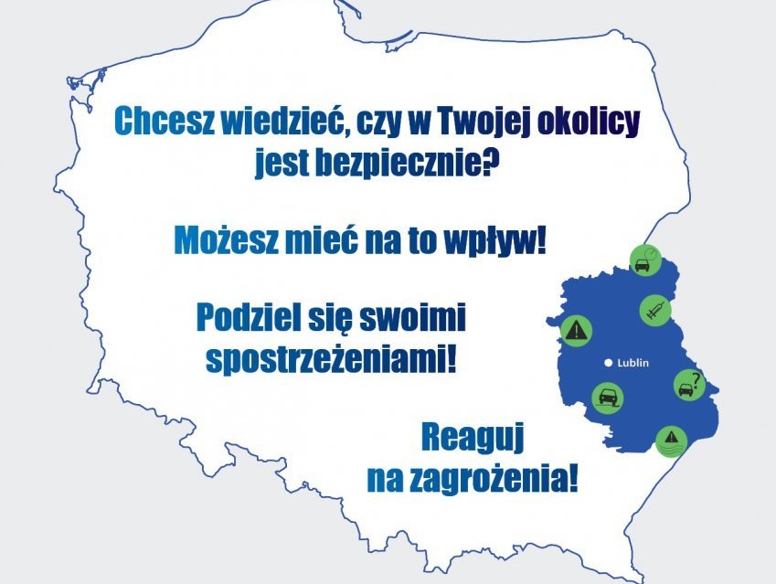 Krajowa Mapa Zagrożeń Bezpieczeństwa w powiecie bialskim - Zdjęcie główne