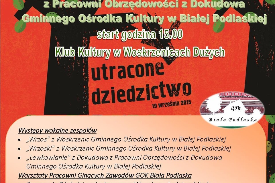 Widowisko obrzędowe „U Marcinowej w chałupie” - Zdjęcie główne