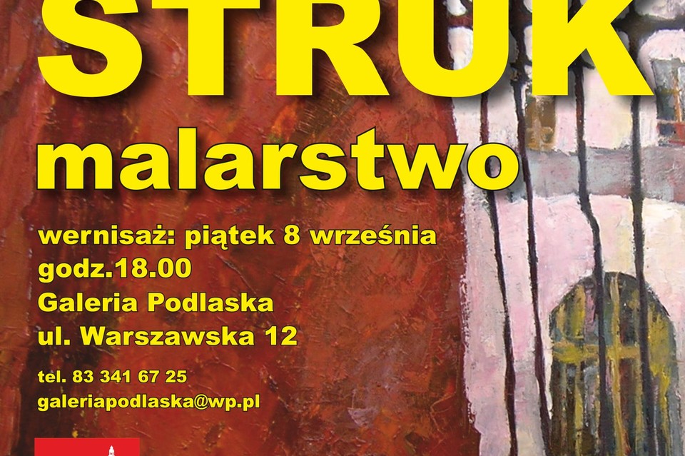 Wernisaż wystawy malarstwa Jarosława Struka - Zdjęcie główne