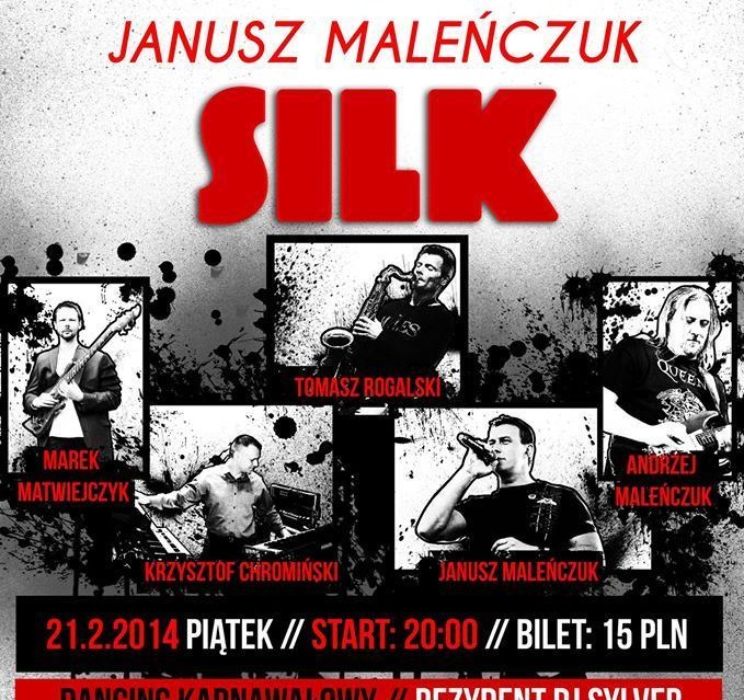 Zaproszenie na koncert Janusza Maleńczuka&Silk - Zdjęcie główne