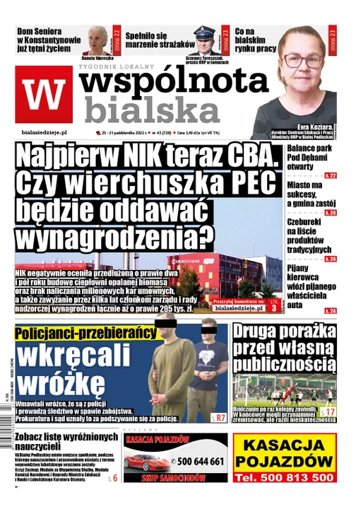 Najnowszy numer Wspólnoty Bialskiej (25 października 2022) - Zdjęcie główne